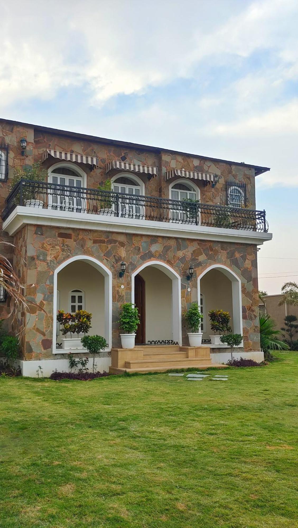 Elivaas 3 Bhk With Pvt Pool & Lush Garden - Oakwood Villa Jaipur Exterior photo